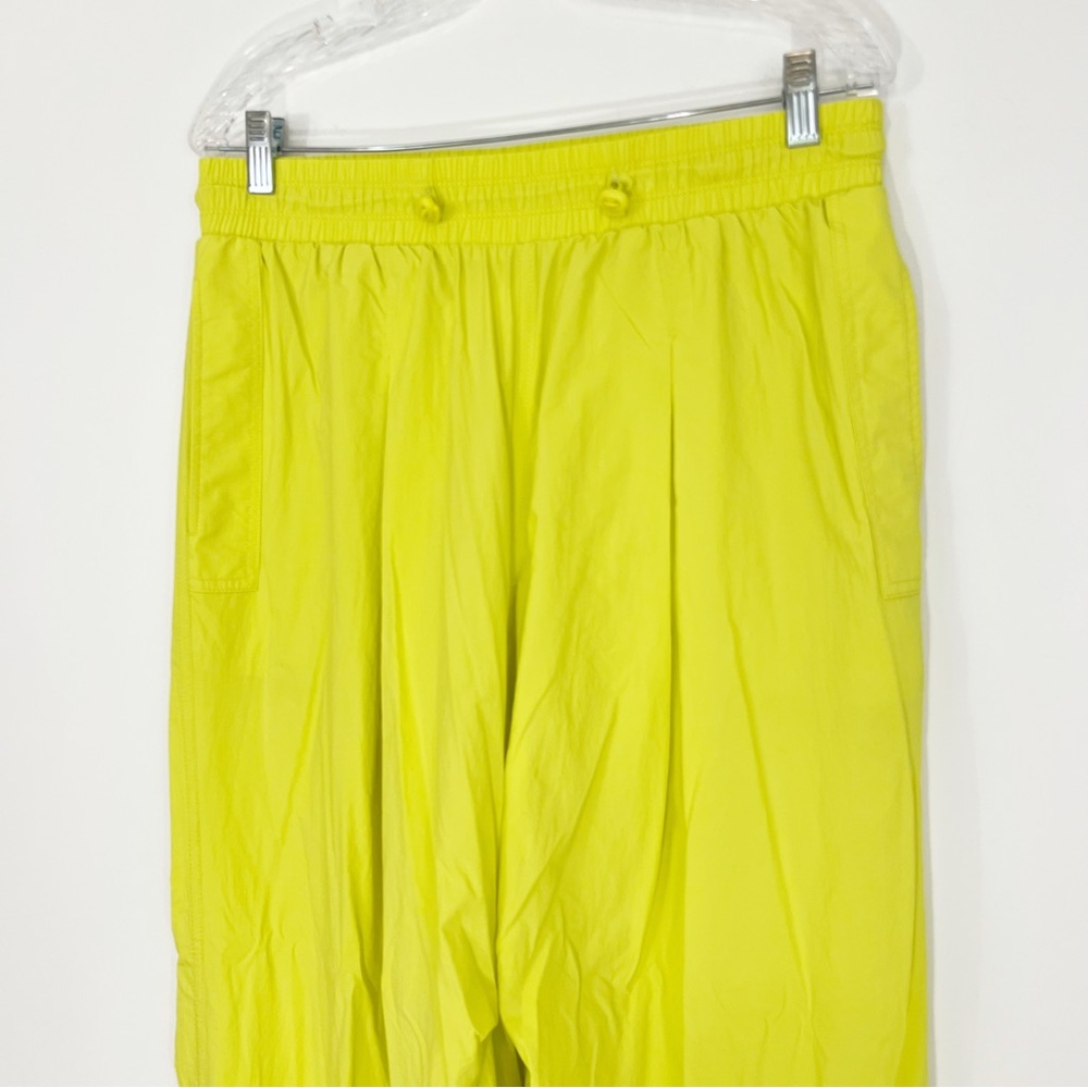 Daily Practice for Anthropologie Wide Leg Pants Neon Yellow Size Medium - Picture 4 of 12